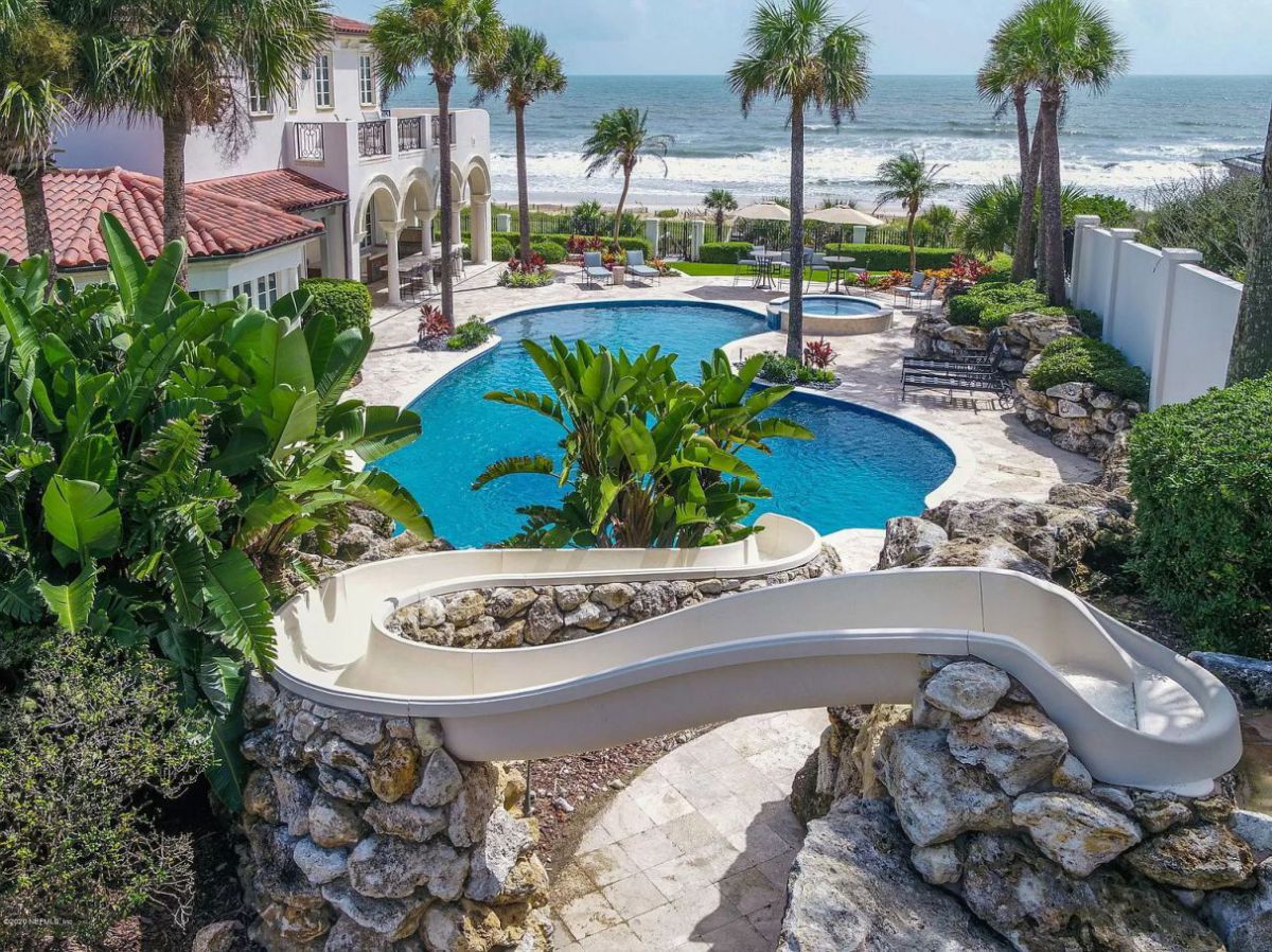 Ponte Vedra Beach Mediterranean Oceanfront Home Asks 9.75 Million