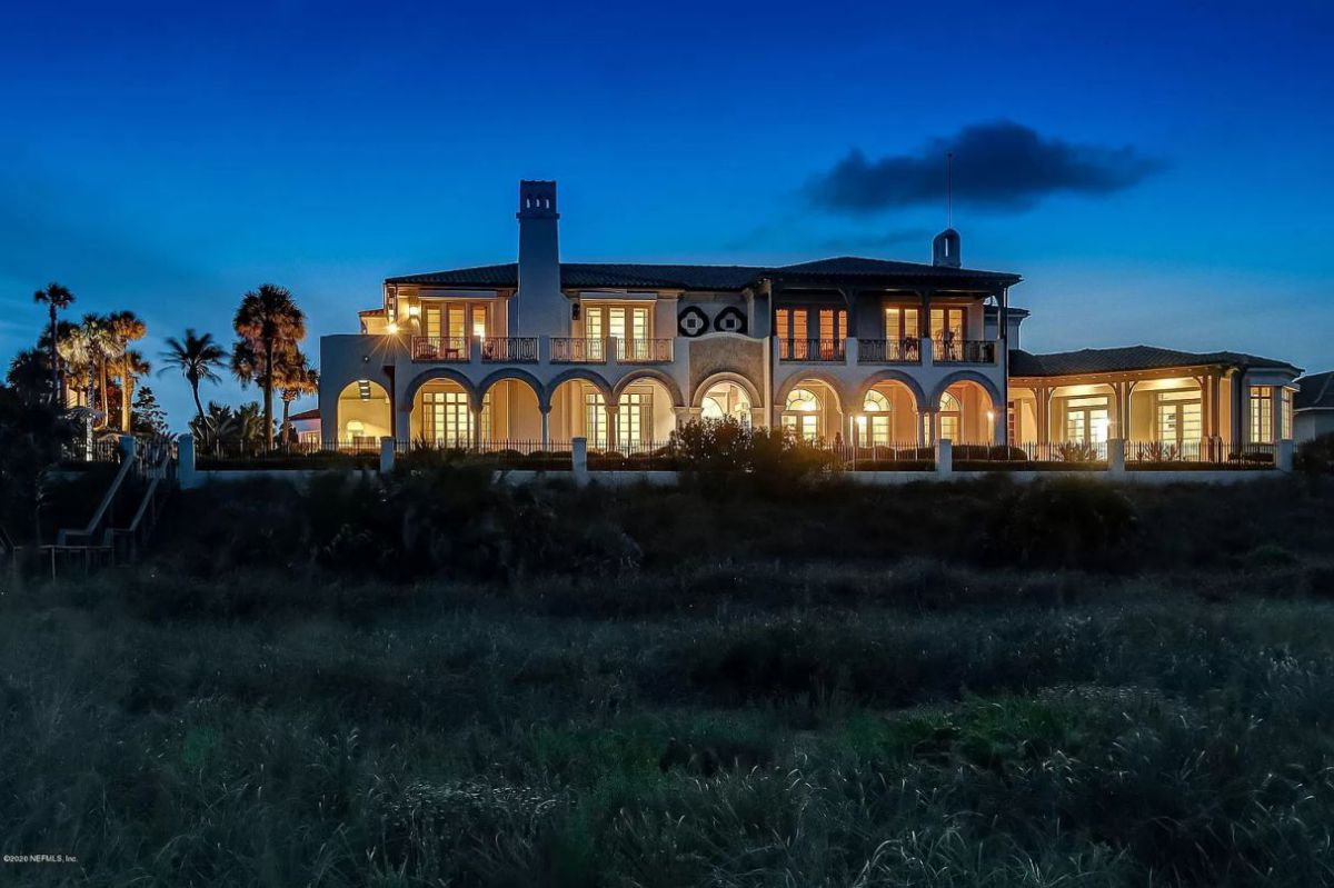 Ponte Vedra Beach Mediterranean Oceanfront Home Asks 9.75 Million