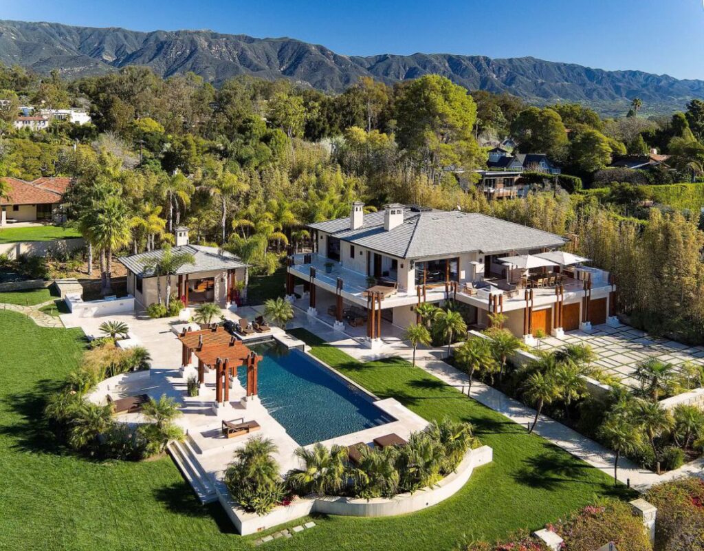 32 Million Santa Barbara Home for Sale set on A Magical 1.13 Acres