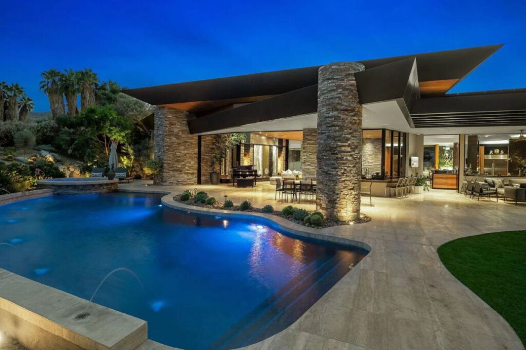 Stunning Contemporary Palm Desert Home for Sale at 5.485 Million