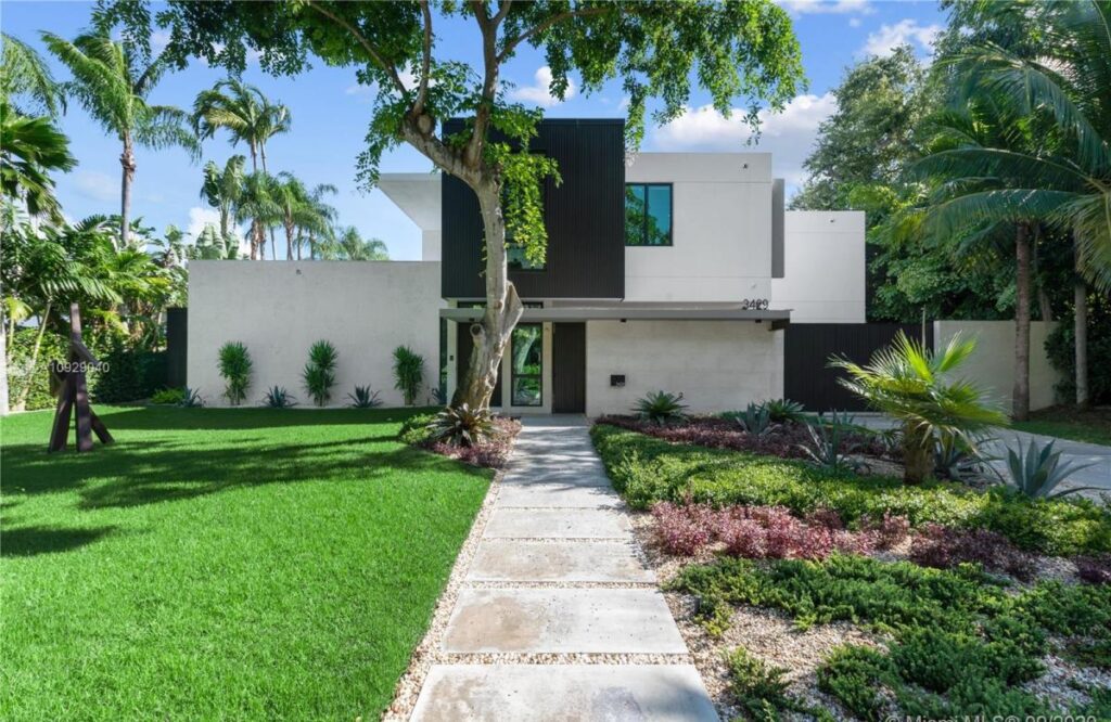 Thoughtfully Conceived Modern Miami Home for Sale