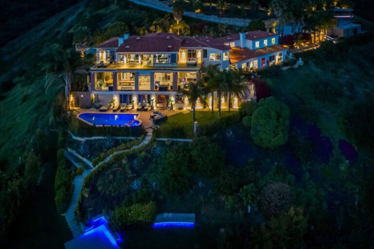 $30,000,000 Villa Pacifico – A Trophy Home for Sale in Malibu, California