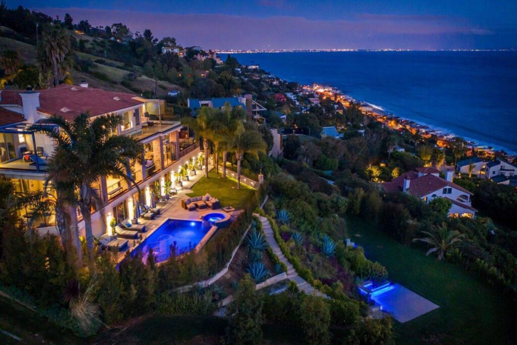 Villa Pacifico - A Trophy Home for Sale in Malibu, California