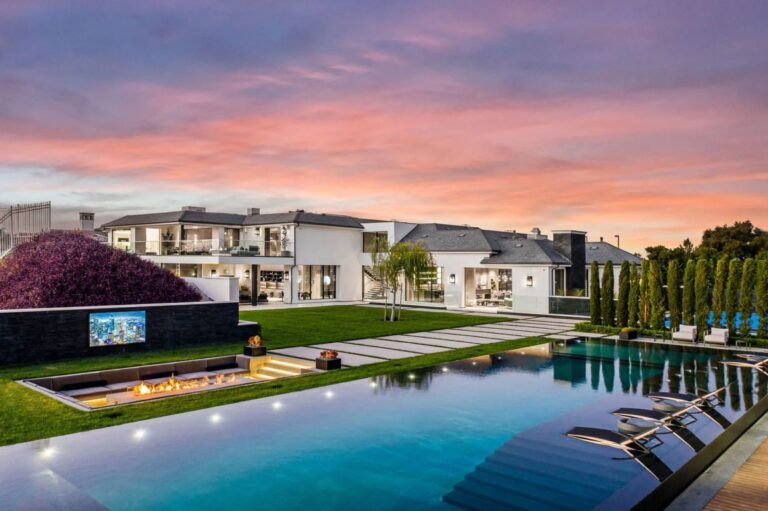 $37,999,000 Striking Modern California Mansion with the Highest Quality