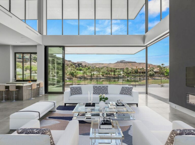 A New Contemporary Home in Henderson, Nevada for Sale at $5,990,000
