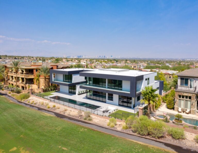 A New Contemporary Home in Henderson, Nevada for Sale at 5,990,000