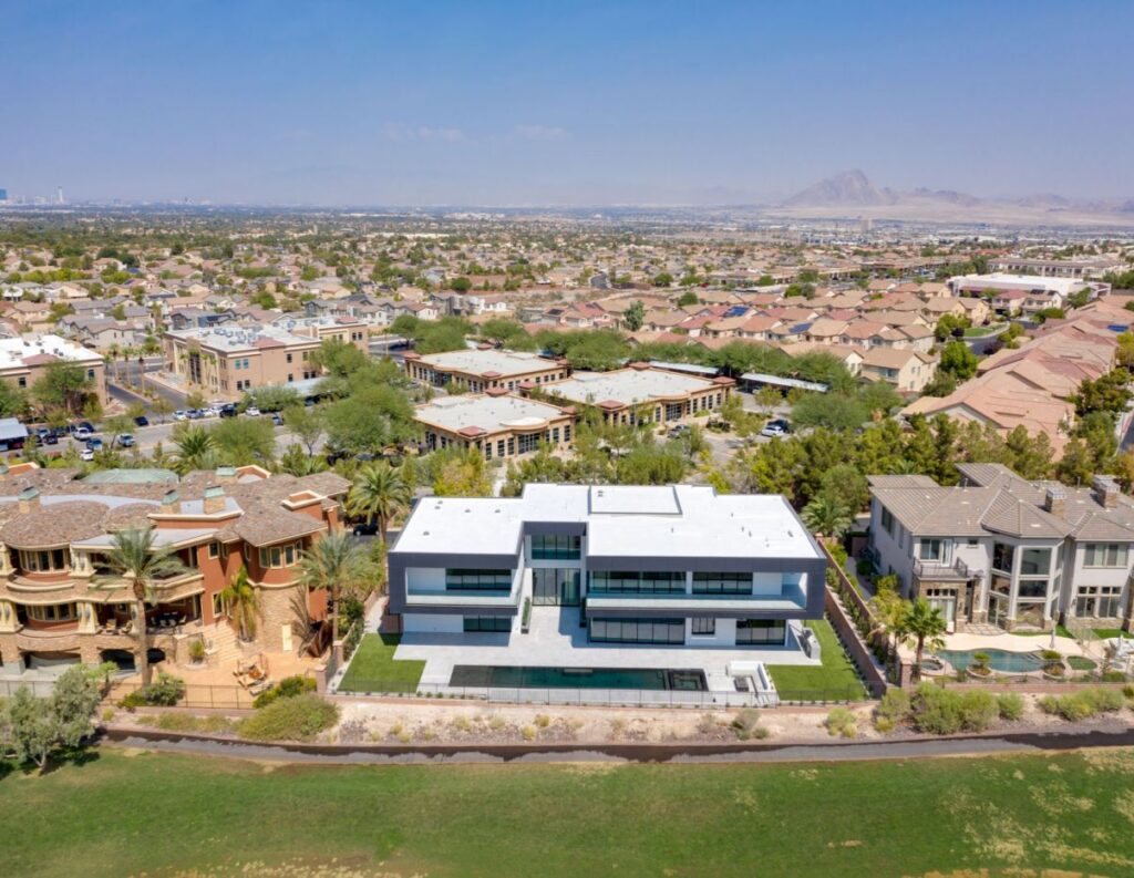 A New Contemporary Home in Henderson, Nevada for Sale at 5,990,000