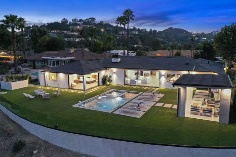 A Warm Contemporary Sherman Oaks Home for Sale at $3,595,000