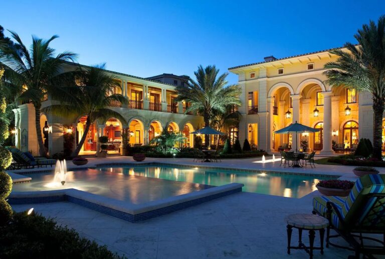 An Exceptional Mediterranean Jupiter Home for Sale at $18,995,000