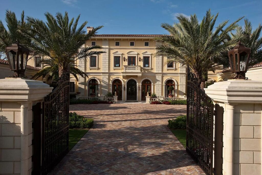 An Exceptional Mediterranean Jupiter Home for Sale