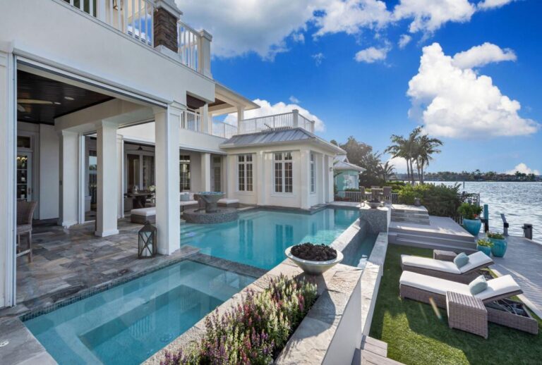 An Expertly Crafted Naples Home for Sale at $5,499,500