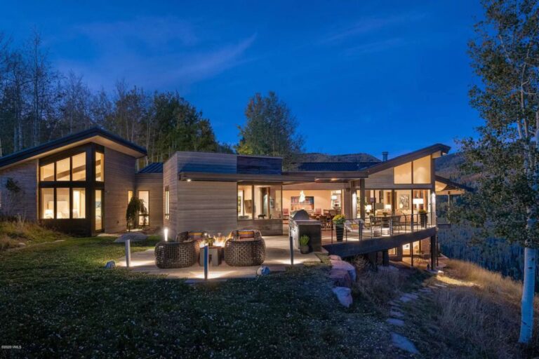 Breathtaking Modern Home for Sale in Avon, Colorado at $9,495,000