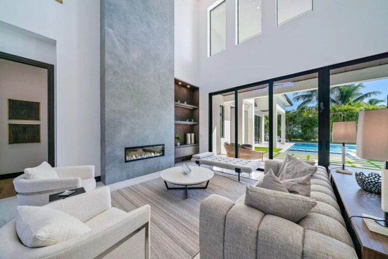 Fully Automated Smart Modern Home in Boca Raton for Sale $5,450,000