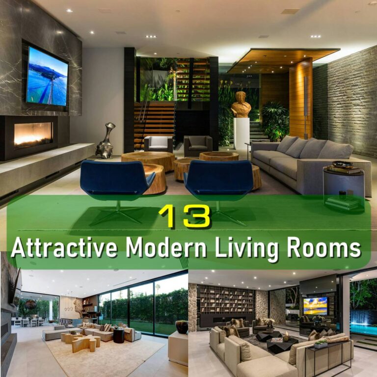 13 Modern Living Room Ideas with Irresistible Attraction