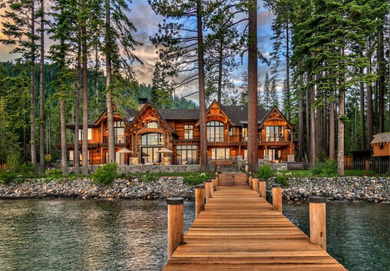 Masterful McKinney Bay Mountain Home for Sale at $32,000,000 has It All