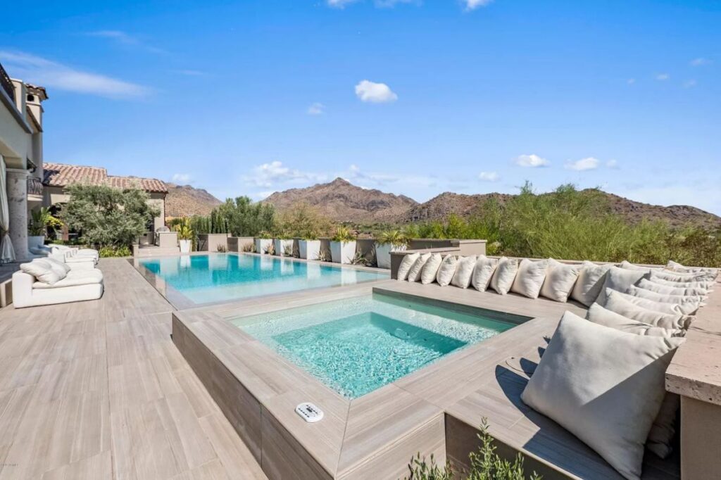 Scottsdale Home for Sale at $7,500,000 offers Mountain and City views