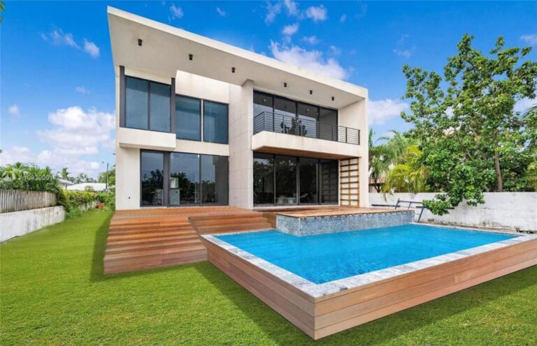 South Shore Modern Home in Miami Beach for Sale at $4,900,000