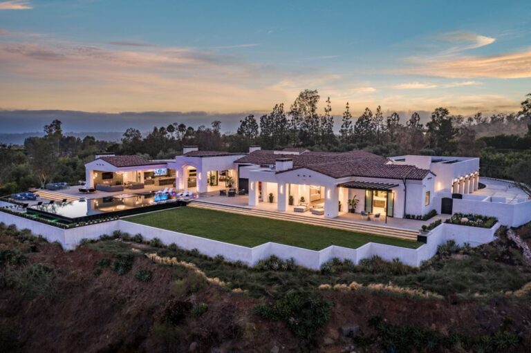 The Pinnacle of A Rancho Santa Fe Home for Sale at $13,950,000