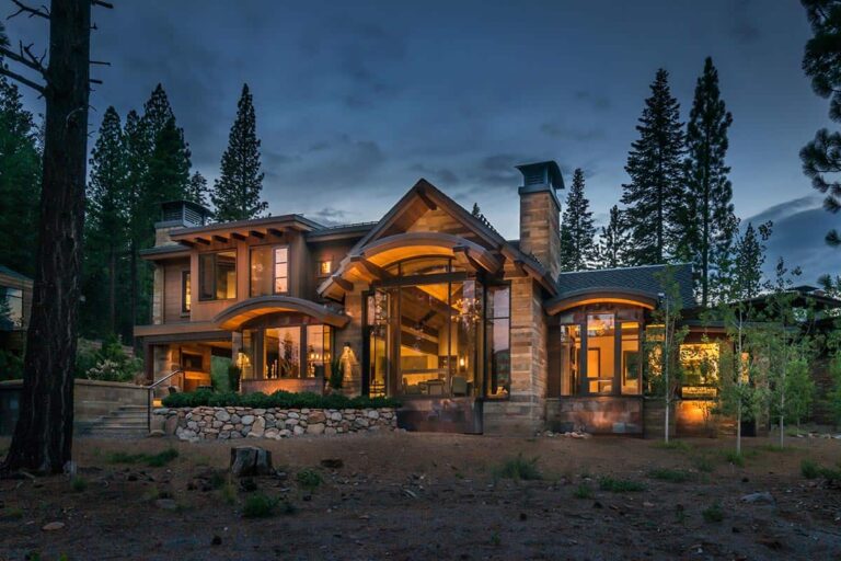 Truckee Home for Sale at $5,495,000 offers Sweeping Mountain Views