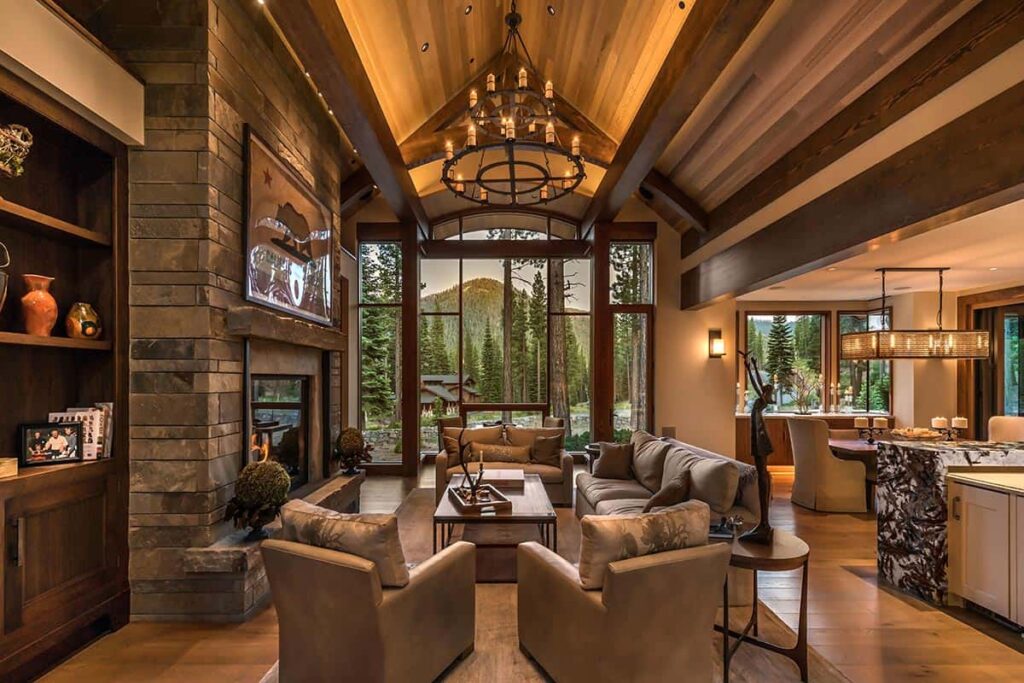 Truckee Home for Sale at $5,495,000 offers Sweeping Mountain Views