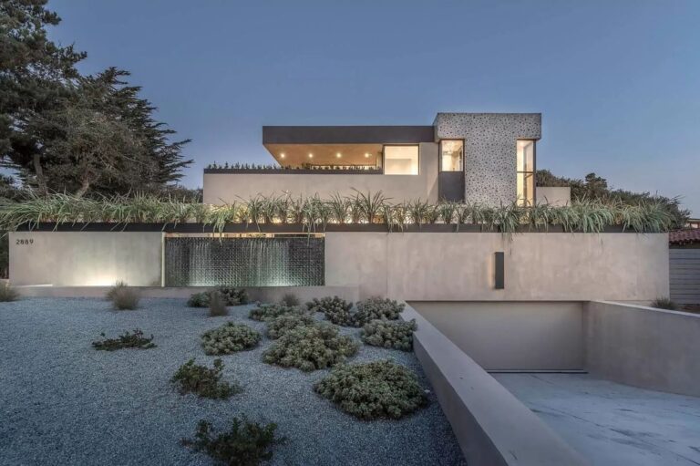 A $4,688,000 Pebble Beach Home for Sale Features Modern Spaces
