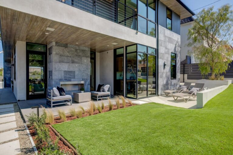 A Custom Home for Sale in Manhattan Beach with Asking Price $7,600,000