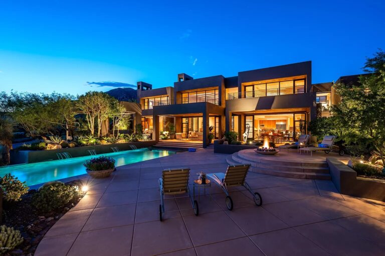 A House with Modern Cubist Design in Scottsdale is Asking for $3,875,000