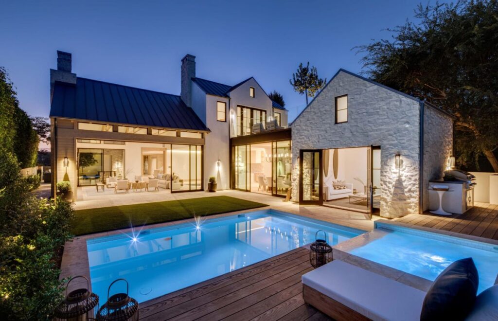 A Sleek French Modern Newport Beach House for Sale at $9,875,000