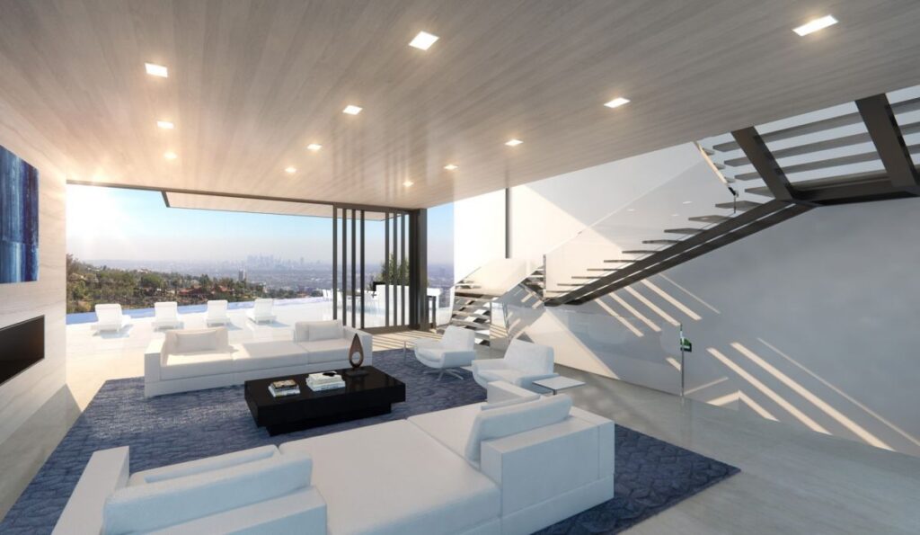 An Architectural Concept of Beverly Hill Mansion by McClean Design