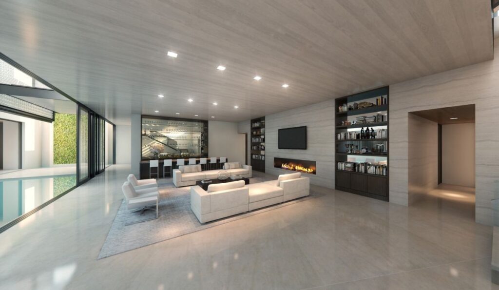 An Architectural Concept of Beverly Hill Mansion by McClean Design