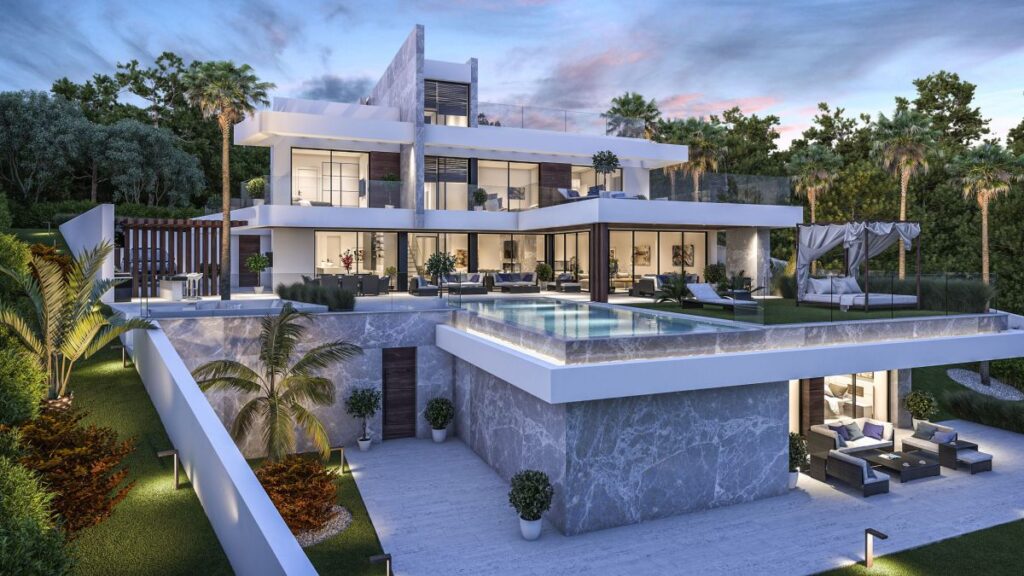 Design Concept Of Stunning Modern Luxury Villa In Tarifa Spain