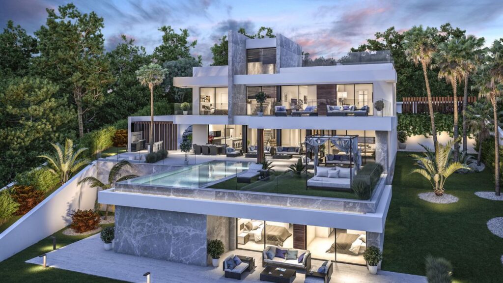 Design Concept of Stunning Modern Luxury Villa in Tarifa, Spain