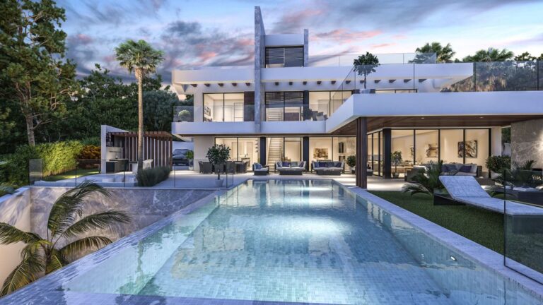 Design Concept of Stunning Modern Luxury Villa in Tarifa, Spain