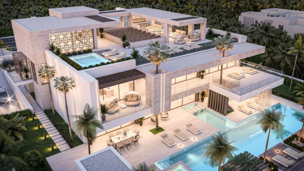 Dubai Water C Front Luxury Villa