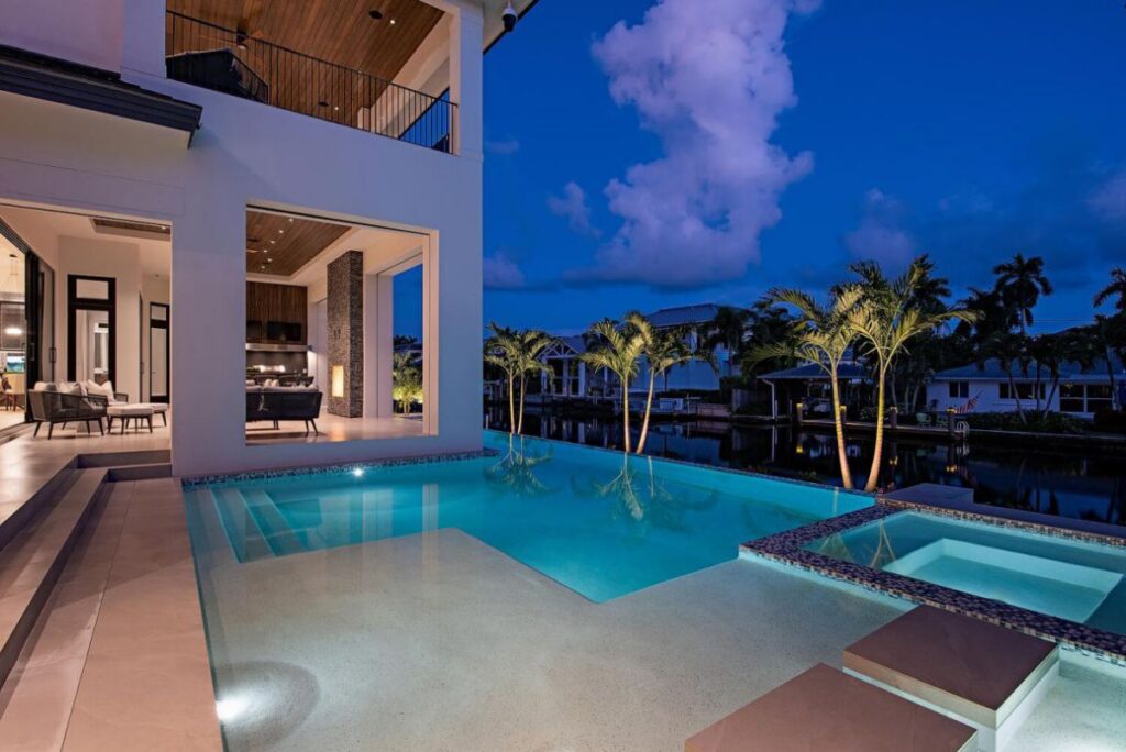 Island Contemporary Construction Home in Naples for Sale