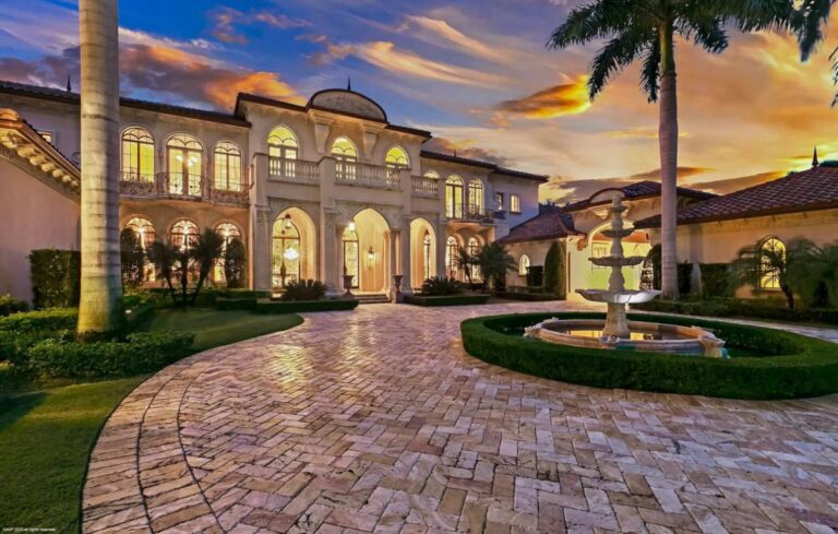$12,500,000 Palm Beach Gardens Home for Sale Features Finest Finishes