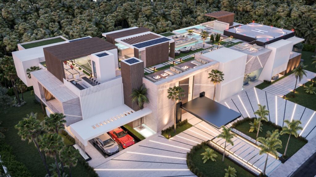 Perfectly Conceptual Design of The Most Wonderful Mansion in Oman