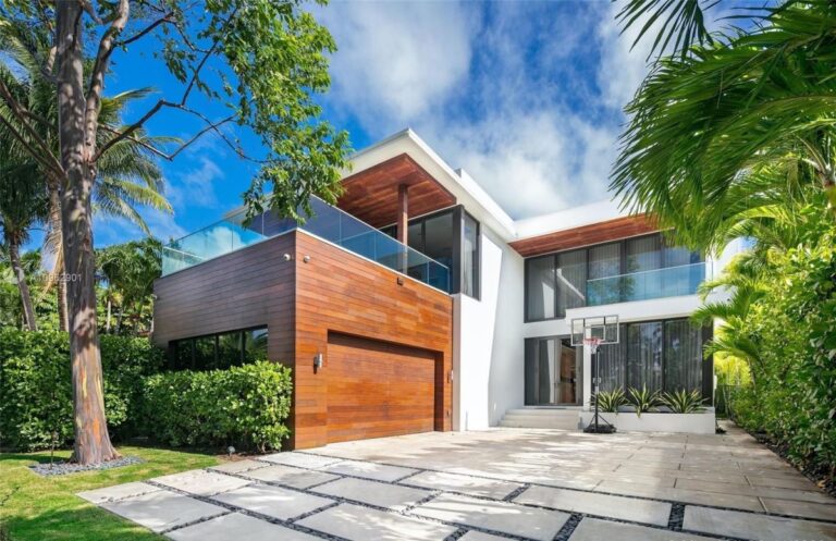 Perfectly Designed Modern Home in Miami Beach Sells for $6,499,000
