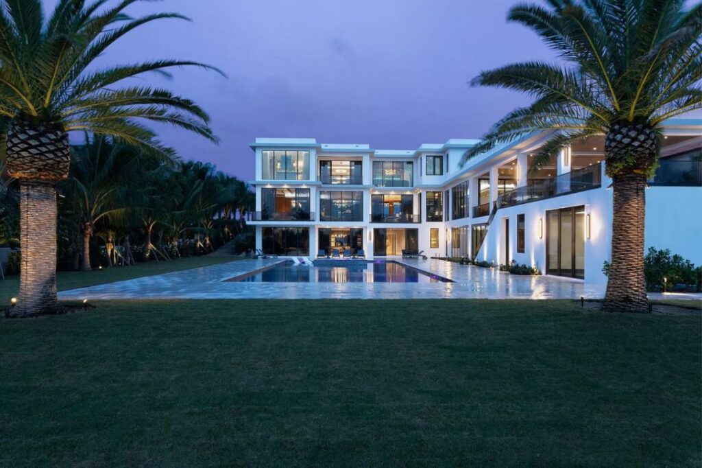 Sensational New Lantana Mansion in Florida for Sale