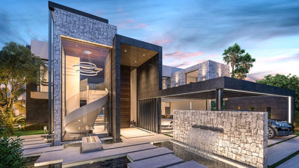 Spectacular Design Concept of Incredible Modern Villa California in Spain