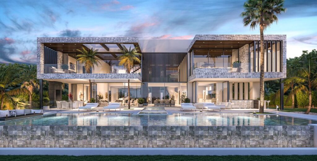 Spectacular Design Concept of Incredible Modern Villa California in Spain