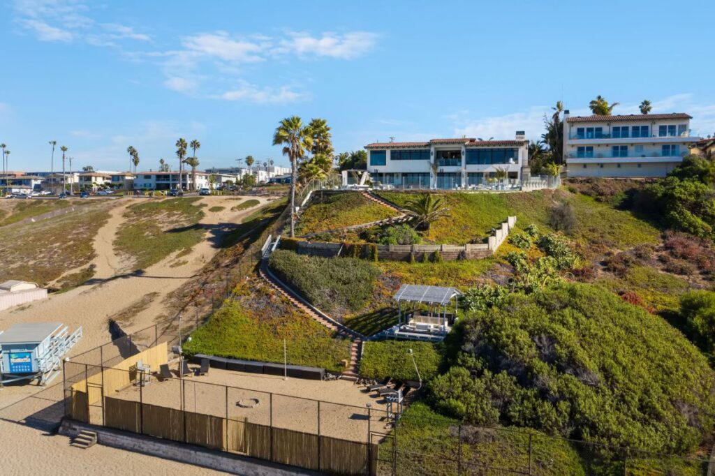 The California Mansion is a massive oceanfront property with expansive panoramic ocean views from every vantage point now available for sale. This mansion located at 417 Paseo De La Playa, Redondo Beach, California; offering 10 bedrooms and 15 bathrooms with over 15,700 square feet of living spaces.