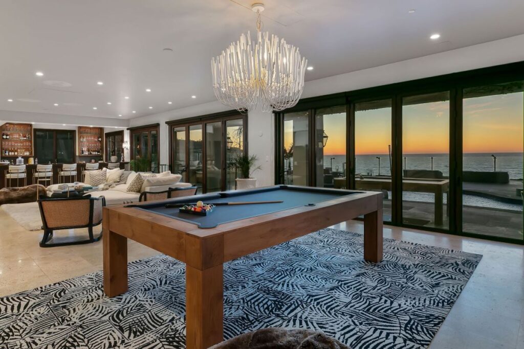 The California Mansion is a massive oceanfront property with expansive panoramic ocean views from every vantage point now available for sale. This mansion located at 417 Paseo De La Playa, Redondo Beach, California; offering 10 bedrooms and 15 bathrooms with over 15,700 square feet of living spaces.