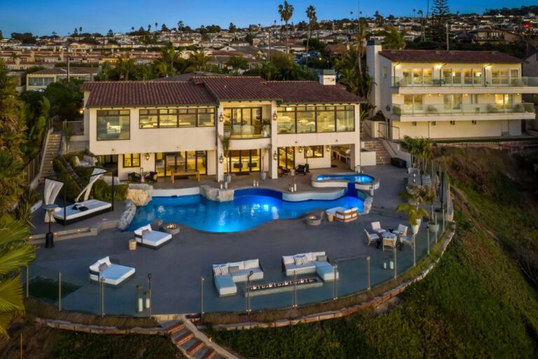 $26,995,000 California Mansion with Expansive Panoramic Ocean Views