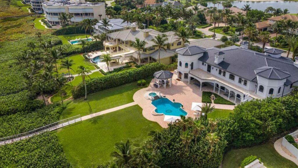 A $10,950,000 Captivating Beachfront Home for Sale in Stuart, Florida