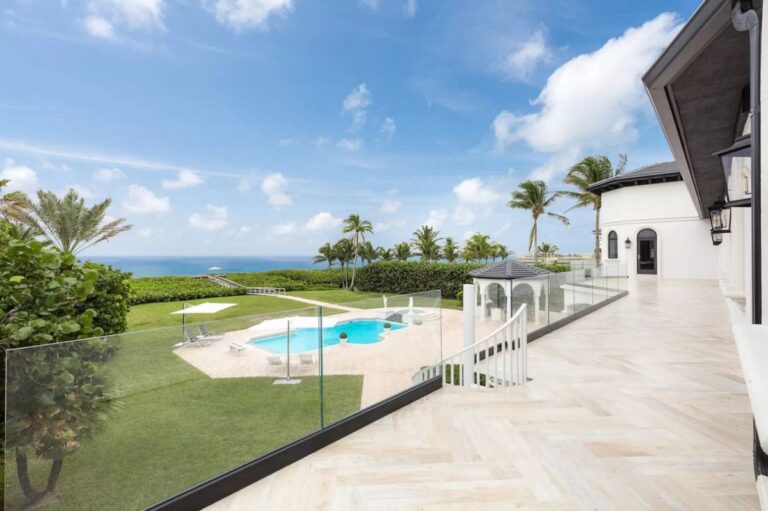 A 10,950,000 Captivating Beachfront Home for Sale in Stuart, Florida