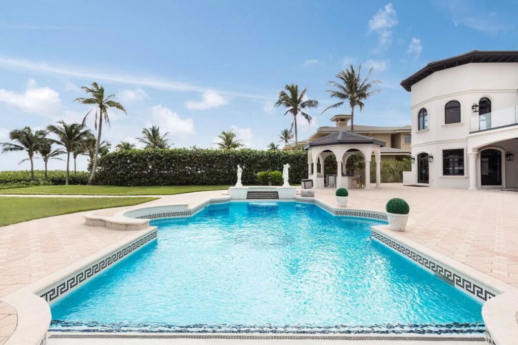 A $10,950,000 Captivating Beachfront Home for Sale in Stuart, Florida
