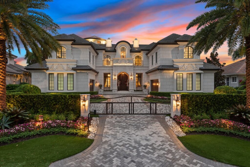 A Masterfully Crafted Custom Home in Naples Asking for $15,000,000