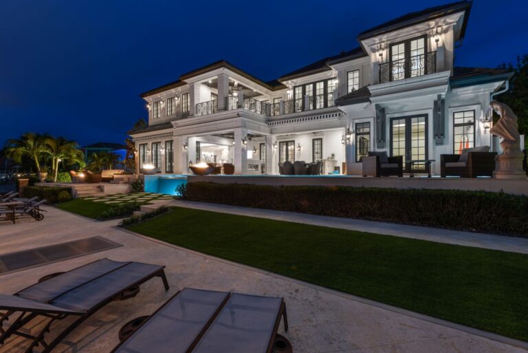 A Masterfully Crafted Custom Home with Exquisite Attention to Detail in Naples