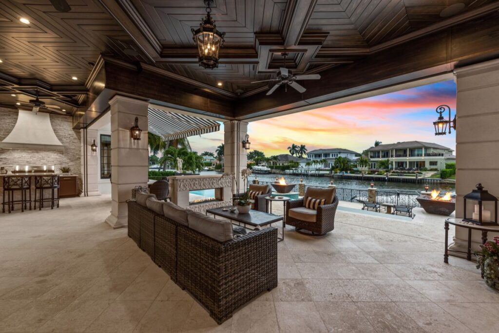 A Masterfully Crafted Custom Home in Naples Asking for $15,000,000